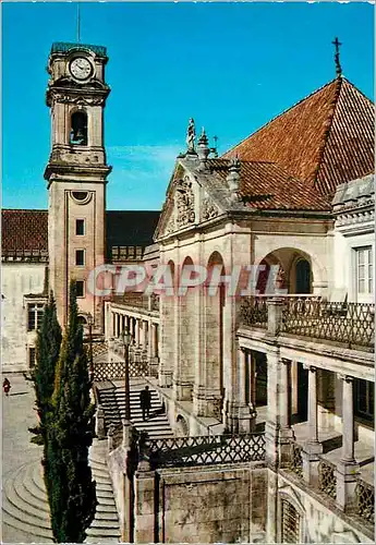 Moderne Karte Portugal Coimbra Universite