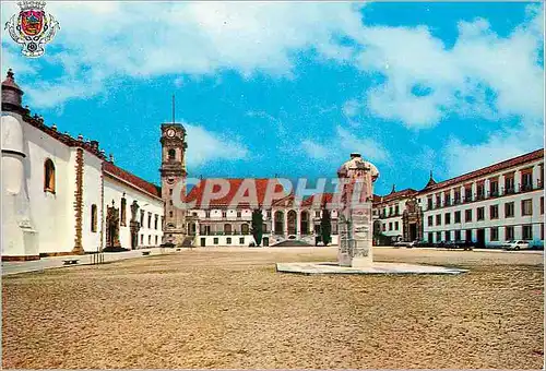Moderne Karte Portugal Coimbra Cour interieure et tour de l'Universite