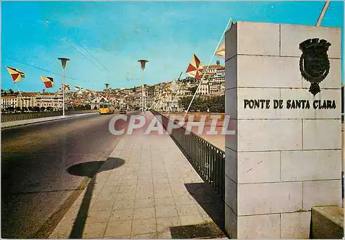 Cartes postales moderne Portugal Coimbra Pont de Sainte Claire