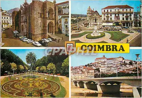Moderne Karte Portugal Coimbra Parque Municipal
