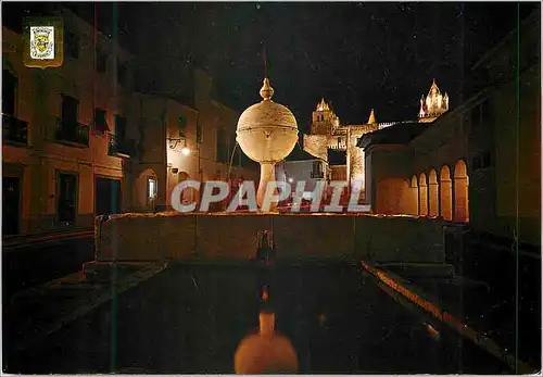 Cartes postales moderne Portugal Evora Fontaine des Portes de Moura (Nocturne)