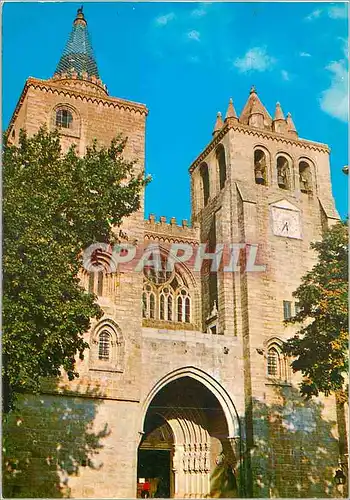 Cartes postales moderne Portugal Evora La Cathedrale