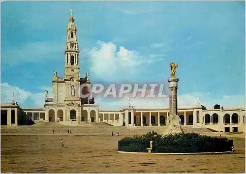 Moderne Karte Portugal Fatima Eglise a Notre Dame de Fatima