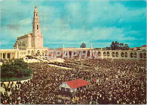 Moderne Karte Portugal Fatima Jour de pelerinage
