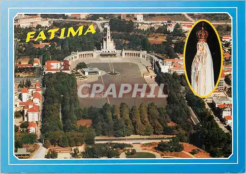 Moderne Karte Portugal Fatima Souvenir