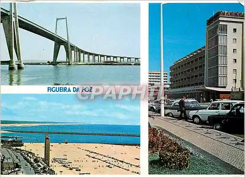 Moderne Karte Portugal Figueira da Foz