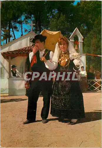 Cartes postales moderne Portugal Minho Coutumes Portugaises Les fiances