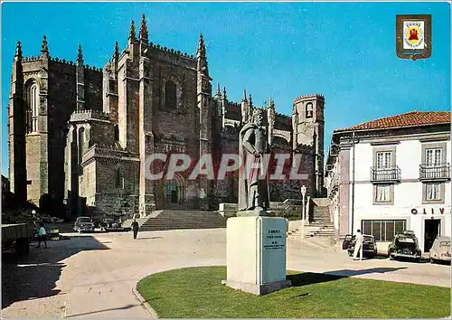 Cartes postales moderne Portugal Guarda Statue de Don Sancho I