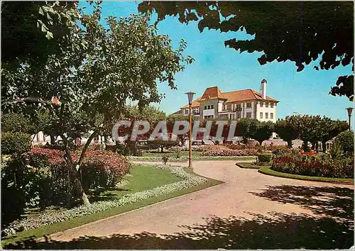 Cartes postales moderne Portugal Guarda Le Jardin de Jose de Lemos et Hotel de tourisme