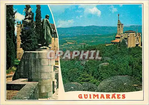 Moderne Karte Portugal Guimaraes