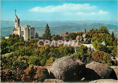 Moderne Karte Portugal Guimaraes Le Mont de Penha et sanctuaire Eucharistique