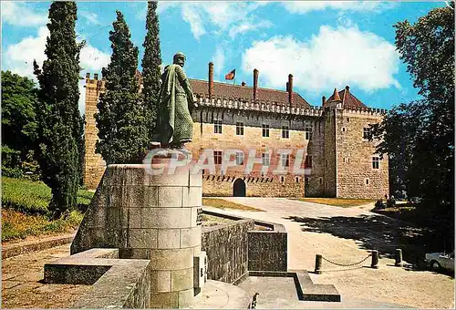 Moderne Karte Portugal Guimaraes Palais des Ducs de Braganca