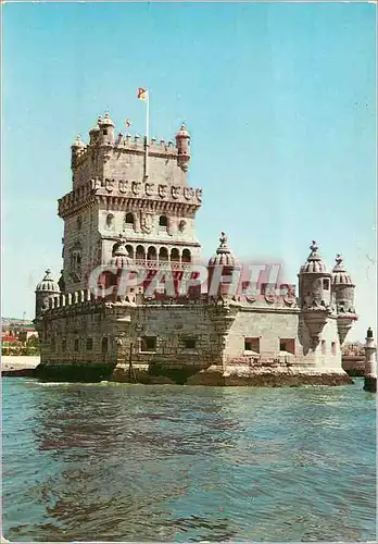 Cartes postales moderne Portugal Lisboa Tour de Belem