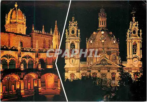 Cartes postales moderne Lisboa Monastere des Jeronimos et Basilique de Estrela