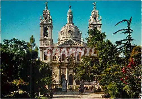 Moderne Karte Lisboa Portugal Basilique de l'Etoile