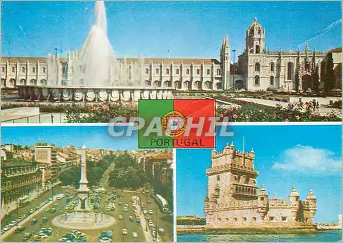 Cartes postales moderne Lisboa Tour Belem