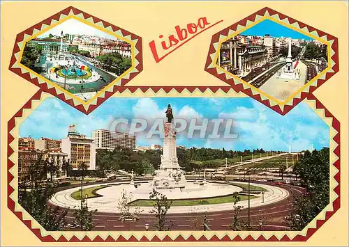 Cartes postales moderne Lisboa Souvenir de Lisbonne
