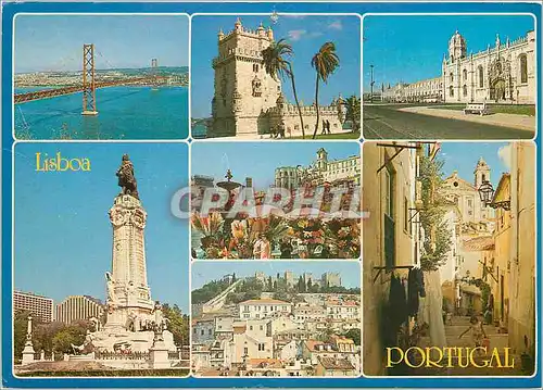 Cartes postales moderne Lisboa Praca Marques de Pombal