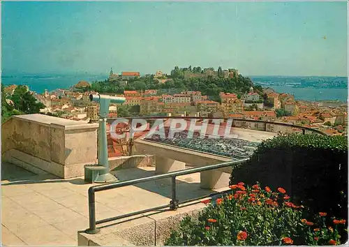 Cartes postales moderne Lisboa Chateau de St Jorge
