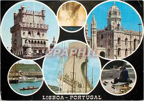 Cartes postales moderne Lisboa Plusieurs aspects de la ville