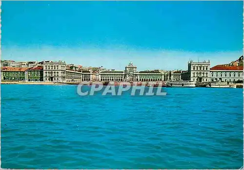 Cartes postales moderne Lisboa Place du Commerce vue du fleuve Tage