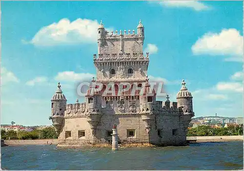 Cartes postales moderne Lisboa Tour de Belem