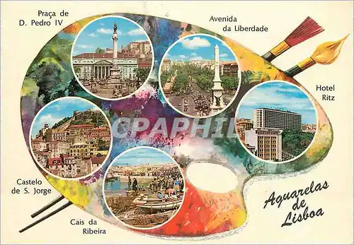 Cartes postales moderne Lisboa