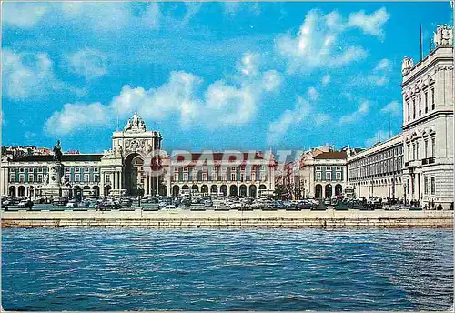 Cartes postales moderne Lisboa La Place du Palais