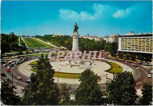Cartes postales moderne Lisboa Place Marquis de Pombal