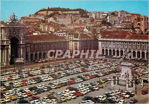 Moderne Karte Lisboa Place du Comercio