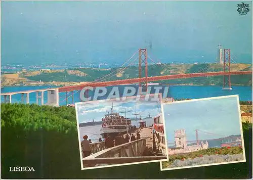 Moderne Karte Lisboa portugal pont sur le tojo