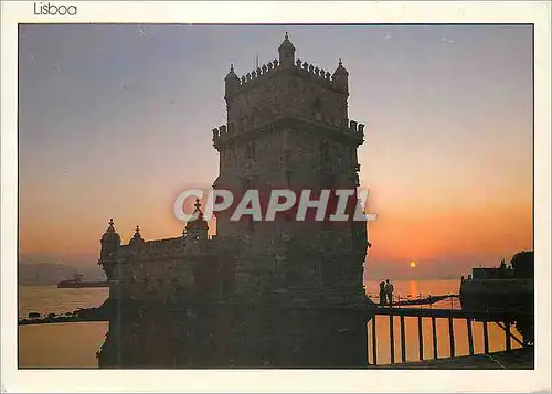 Cartes postales moderne Lisboa tour de belem