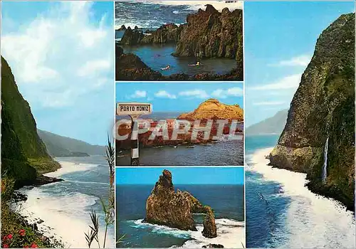 Cartes postales moderne Madeira des vues de porto do moniz