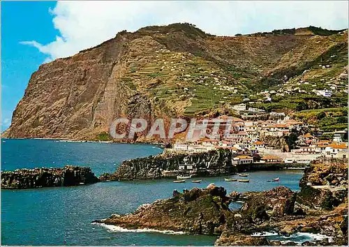 Moderne Karte Camara de lobos madeira et le cabo girao le plus haut rocher sur la mer