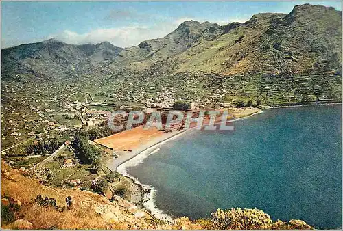 Moderne Karte Madeira the village of machico