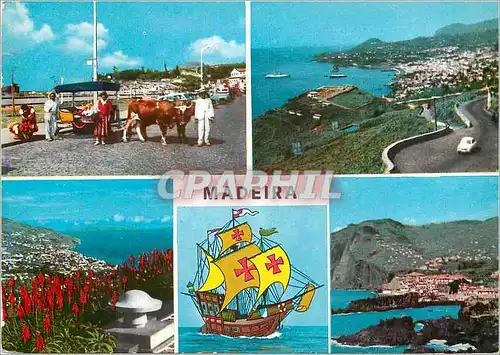 Moderne Karte Madeira les meilleurs vues de madere