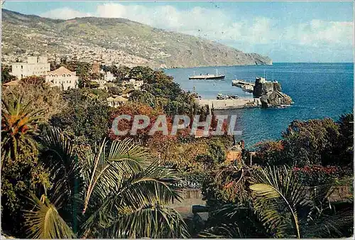 Cartes postales moderne View of funchal bay from the miramar hotel madeira