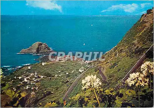 Cartes postales moderne Madeira village du porto do moniz