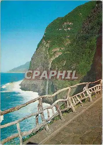 Cartes postales moderne Madeira aspect de la cote entre porto moniz et sao vicente