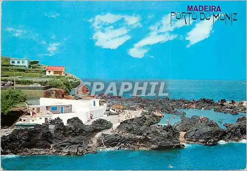 Cartes postales moderne 506 madeira porto de moniz piscine naturelle
