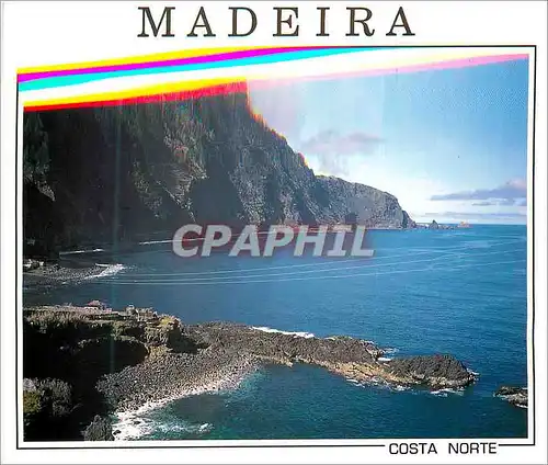 Cartes postales moderne Madeira une vue de la cote nord