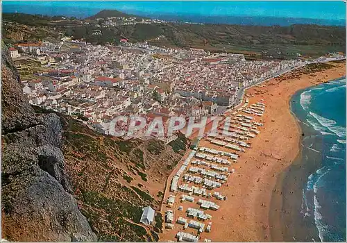 Cartes postales moderne Nazare portugal vue generale