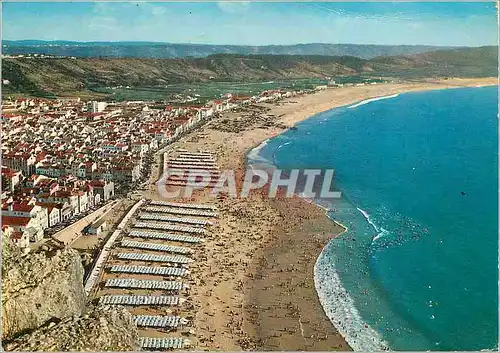 Cartes postales moderne Nazare vue des sitio