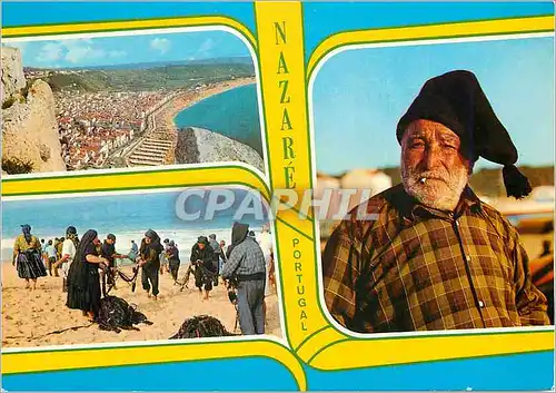 Cartes postales moderne 443 nazare portugal souvenir de nazare