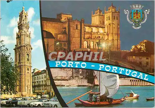 Cartes postales moderne 346 porto portugal plusieurs aspects de la ville