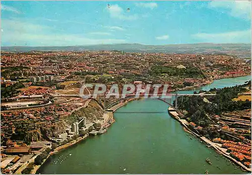 Cartes postales moderne 551 porto portugal pont de l arrabida