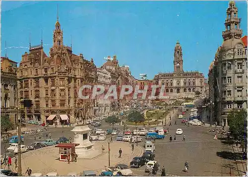 Cartes postales moderne 14 porto place de la liberte et avenue des allies