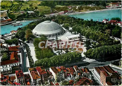 Moderne Karte 30cp porto palais des sports vu de l air