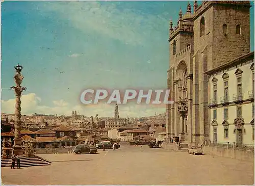 Cartes postales moderne 25 terreiro de d afonso henriques porto catedral