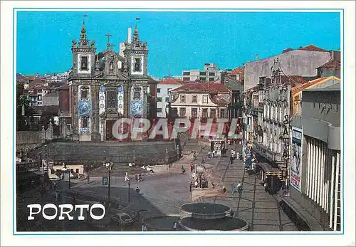 Moderne Karte 1140 porto portugal eglise de st iidefonso